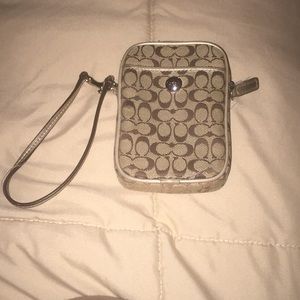 Coach wristlet